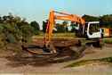 Kingston Heath Golf Club 2nd hole during construction